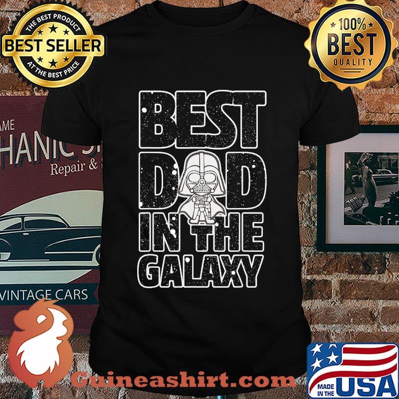 Star wars darth vader best dad in the galaxy father's day snow shirt