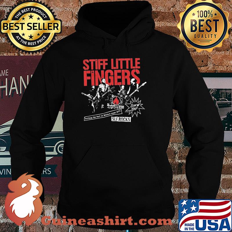 Stiff little fingers potting the past in golfnet since 1977 sle rocks s Hoodie