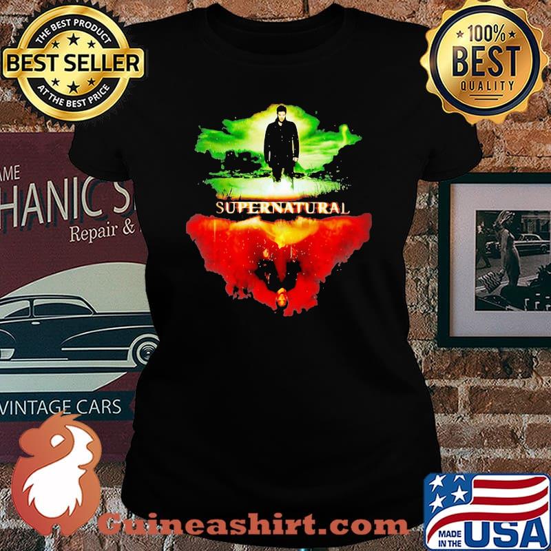 Supernatural water reflection mirror s Laides tee