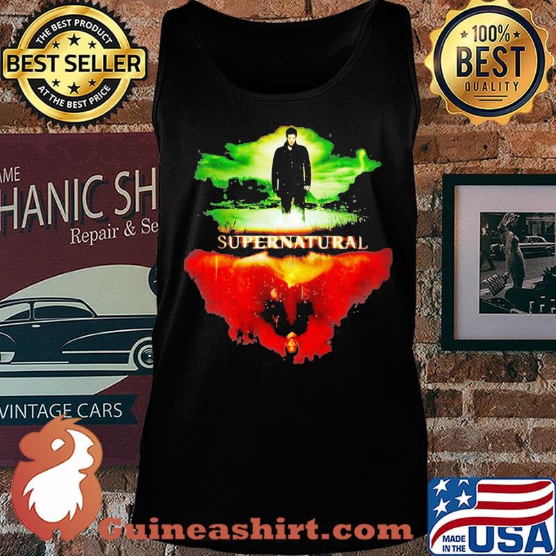 Supernatural water reflection mirror s Tank top
