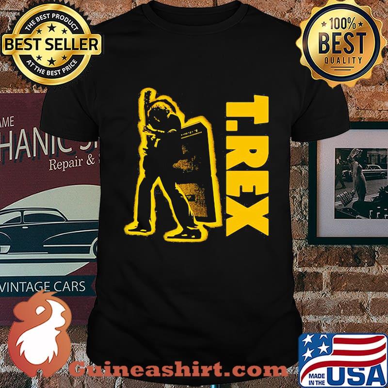 T.rex Man Yellow Black Shirt