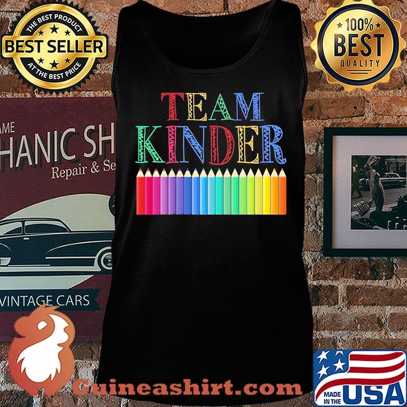 Team kinder color pencil s Tank top