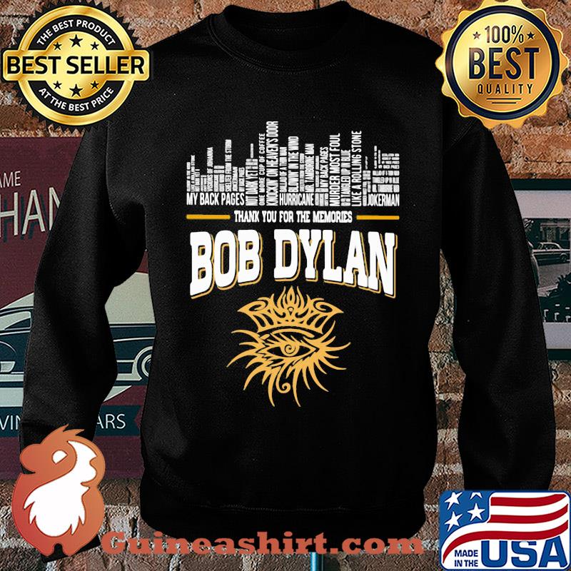 Thank you for the memories bob dylan s Sweater