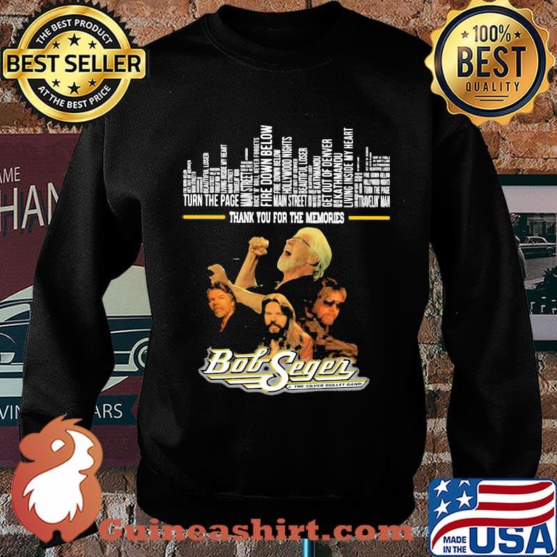 Thank you for the memories bob seger band s Sweater
