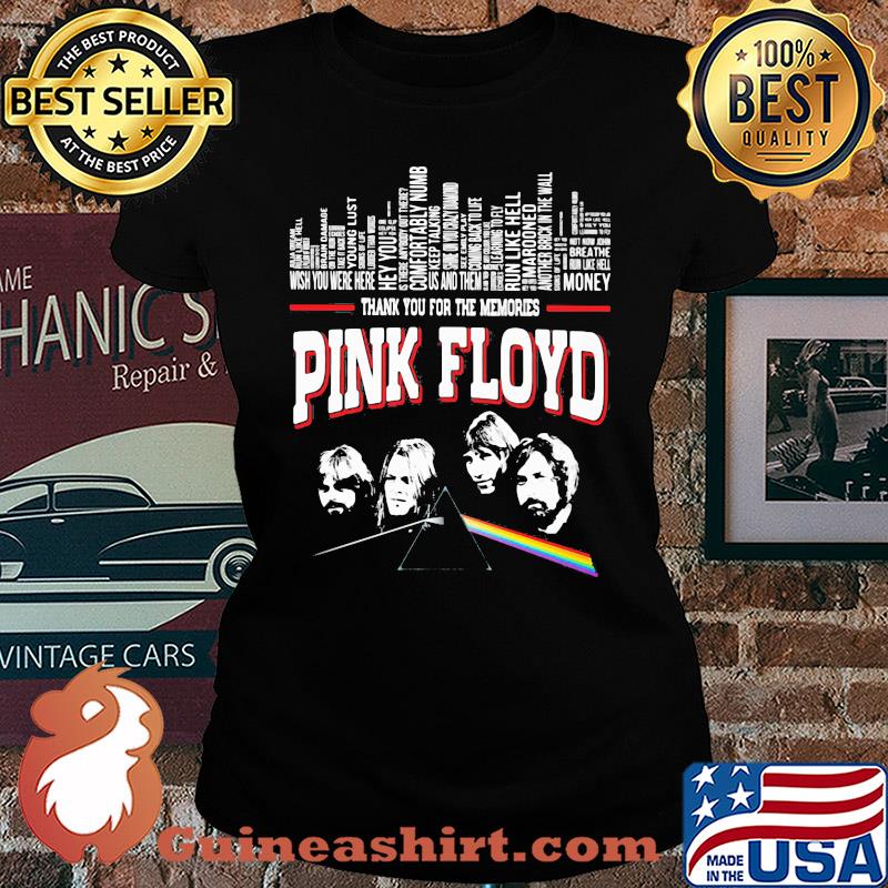 Thank you for the memories pink floyd s Ladies tee
