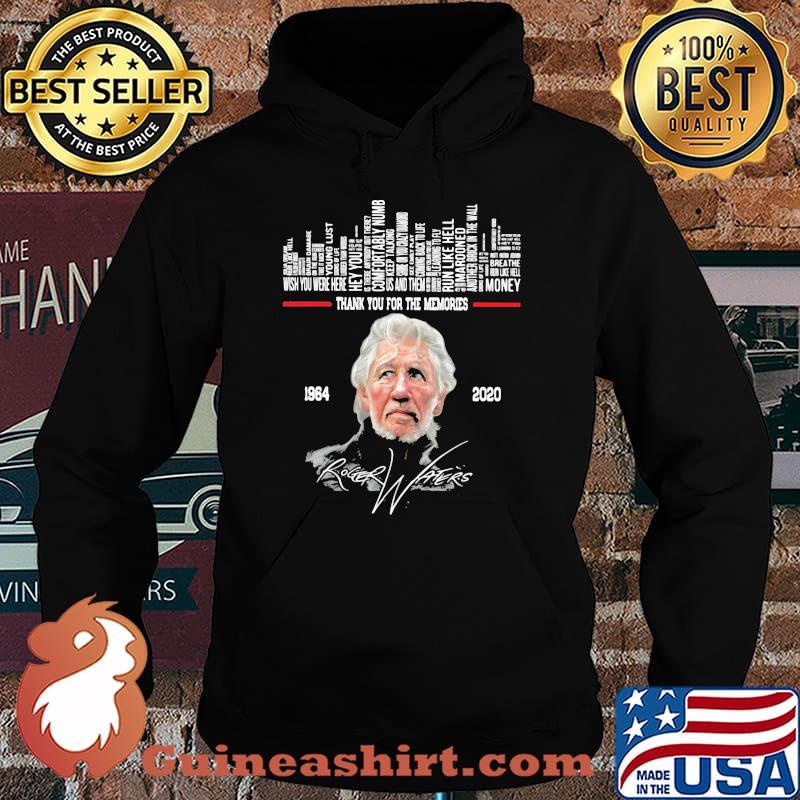 Thank you for the memories roger waters 1964 2020 signature s Hoodie