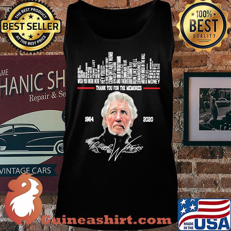 Thank you for the memories roger waters 1964 2020 signature s Tank top