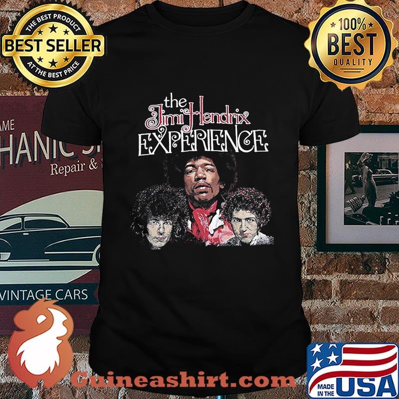 The jimi hendrix experience vintage 80's art shirt