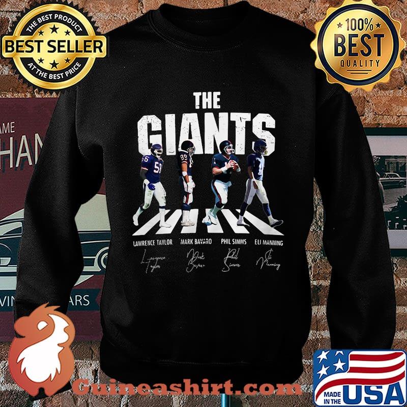 The new york giants football abbey road signatures s Sweater