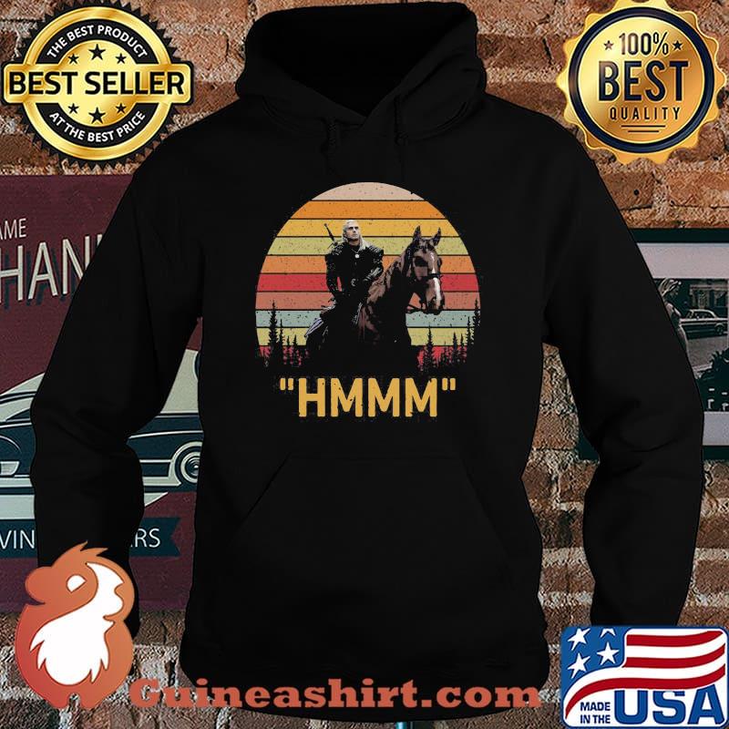 The witcher henry cavill hmmm vintage retro s Hoodie