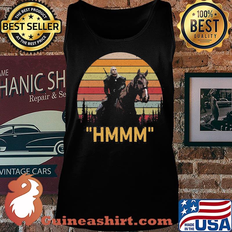 The witcher henry cavill hmmm vintage retro s Tank top