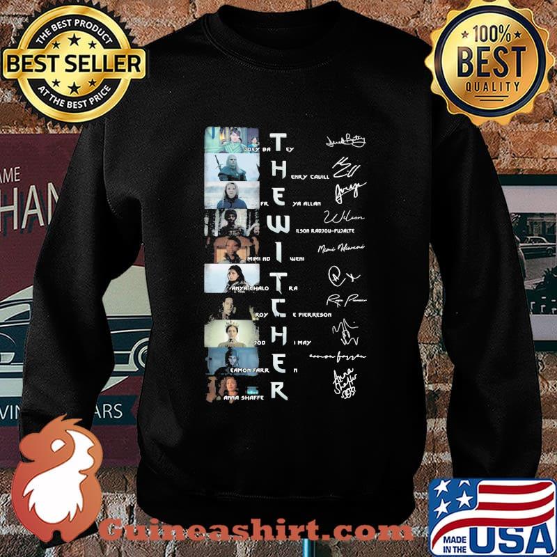 The witcher movie characters signatures s Sweater