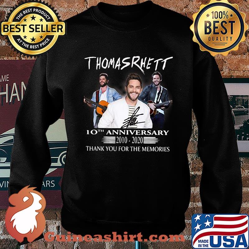 Thomas rhett 10th anniversary 2010 2020 thank you for the memories s Sweater