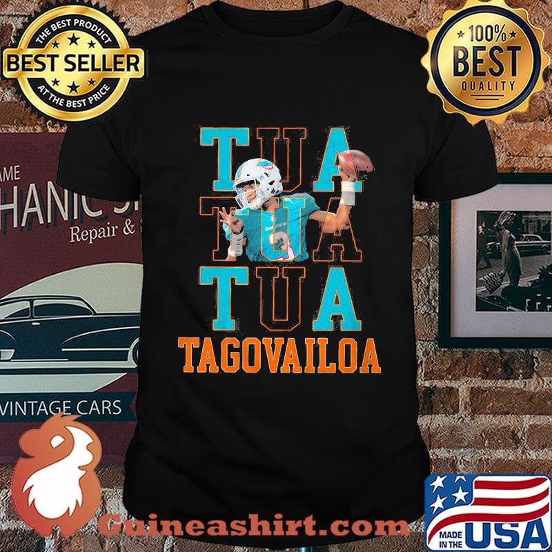 Tua tua tua tagovailoa miami dolphins football team player shirt