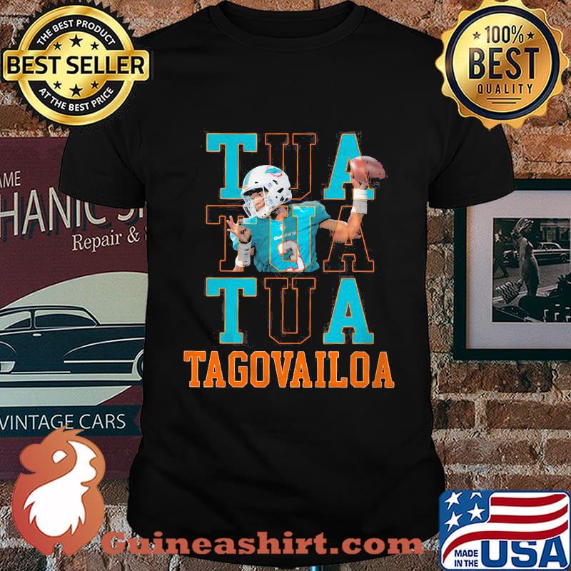 Tua tua tua tagovailoa miami dolphins football team shirt