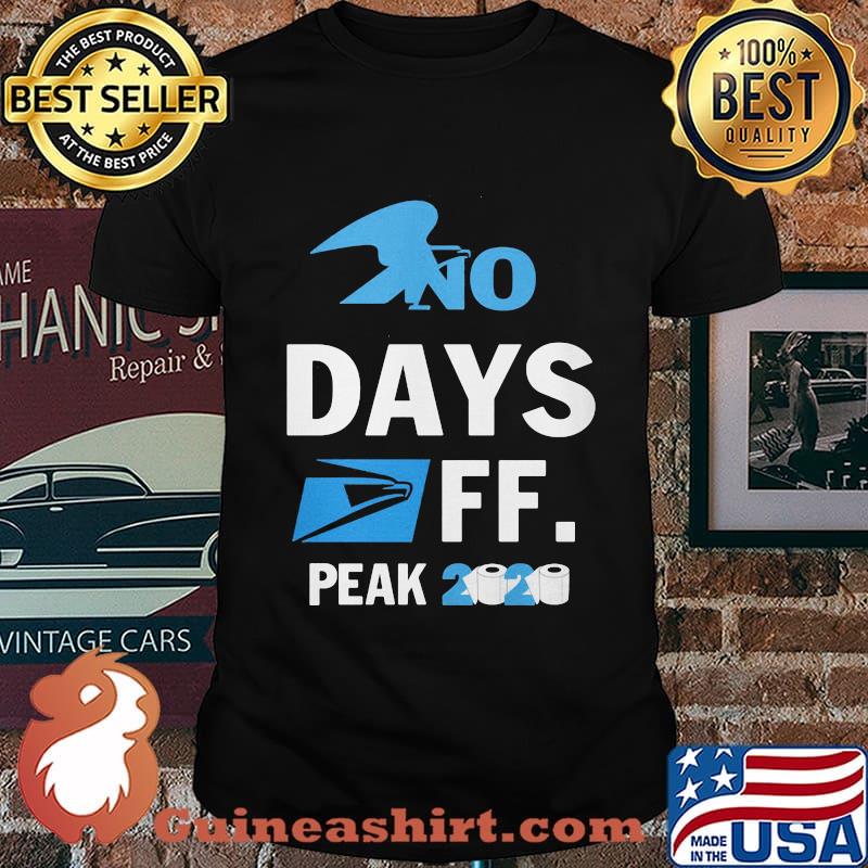 United states postal service no days off peak 2020 toilet paper shirt