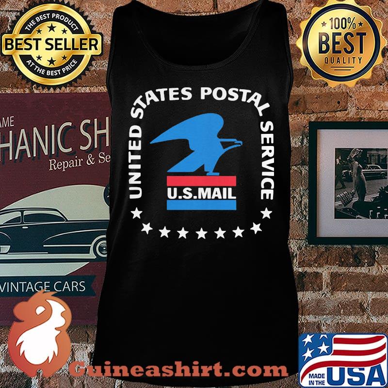 United states postal service u.s.mail stars s Tank top