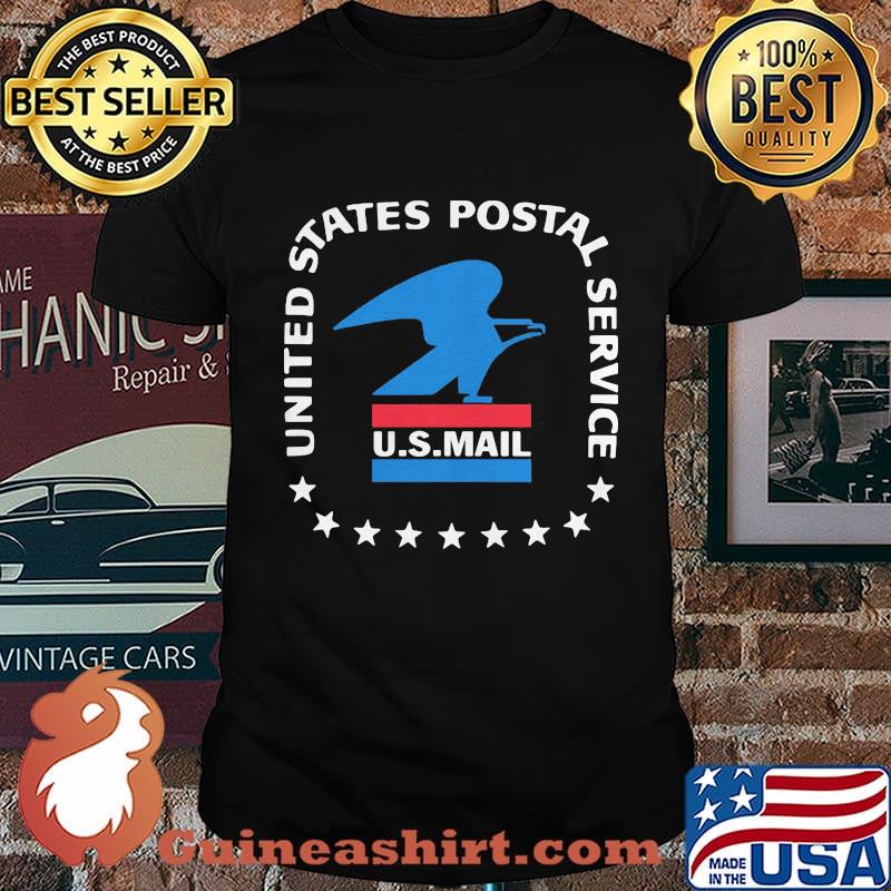 United states postal service u.s.mail stars shirt