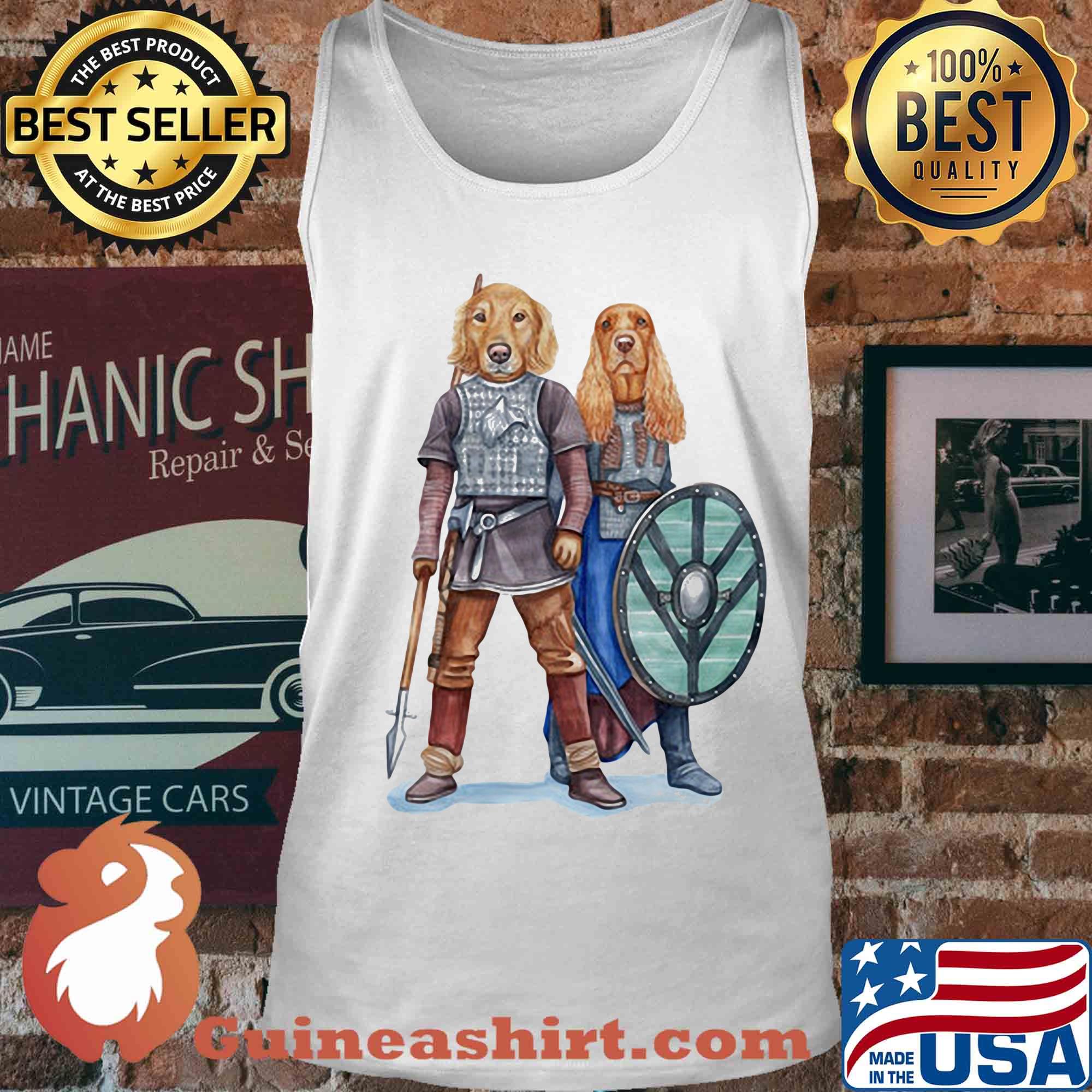Vikings dogs lovers outfit s Tank top