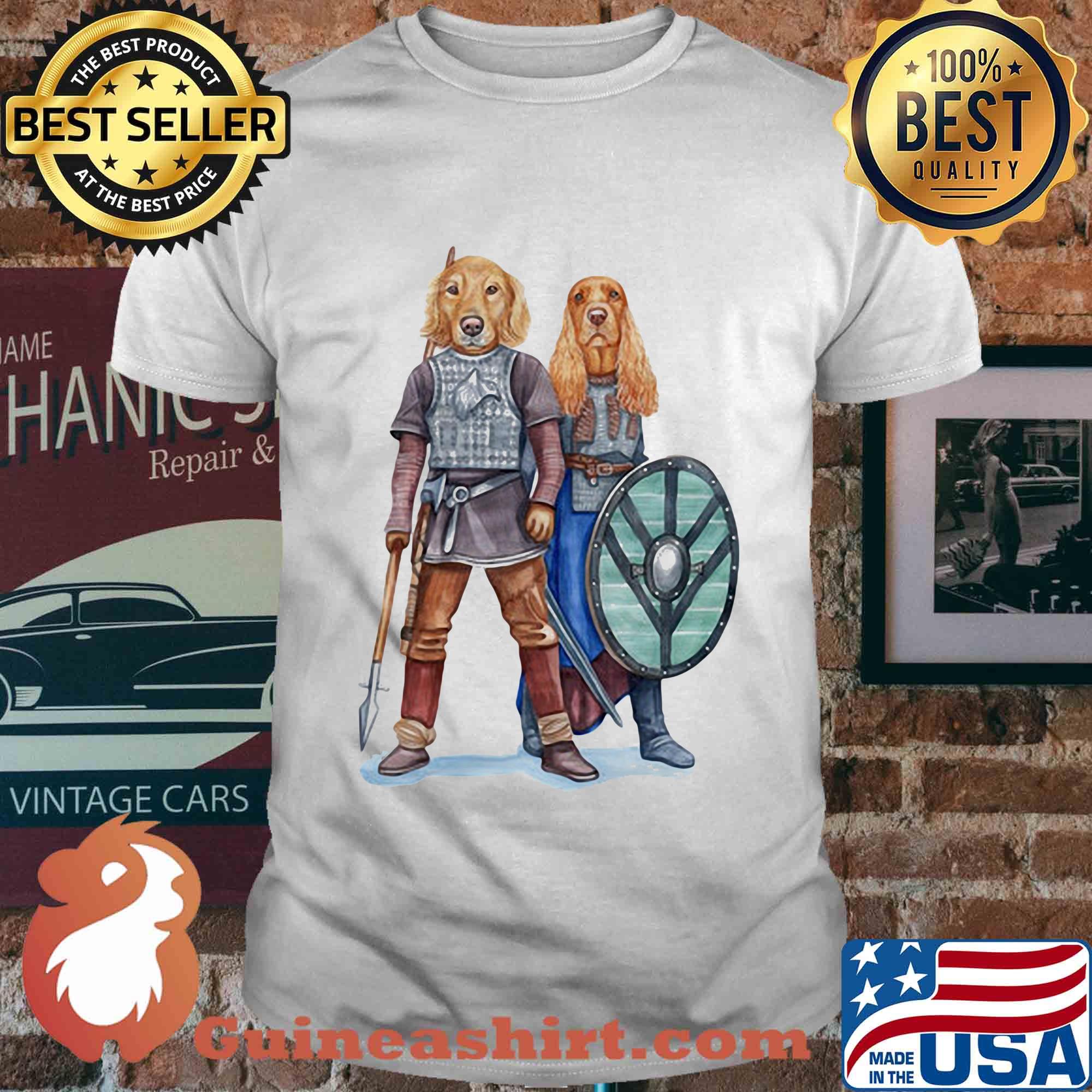Vikings dogs lovers outfit shirt