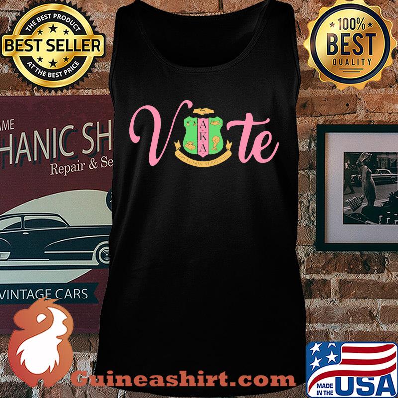 Vote alpha kappa alpha logo s Tank top