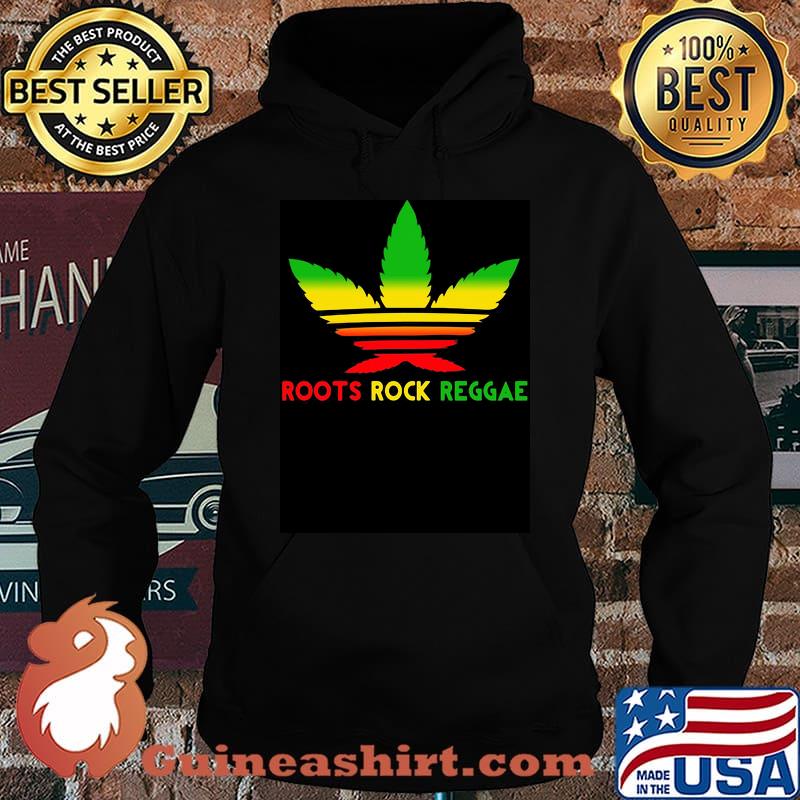 Weed adidas roots rock reggae juneteenth black lives matter s Hoodie