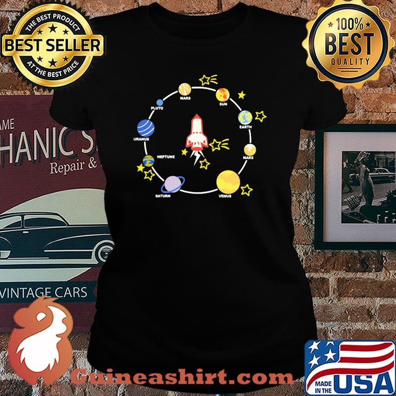2 Mars Solar System Astronomy Shirt Laides tee