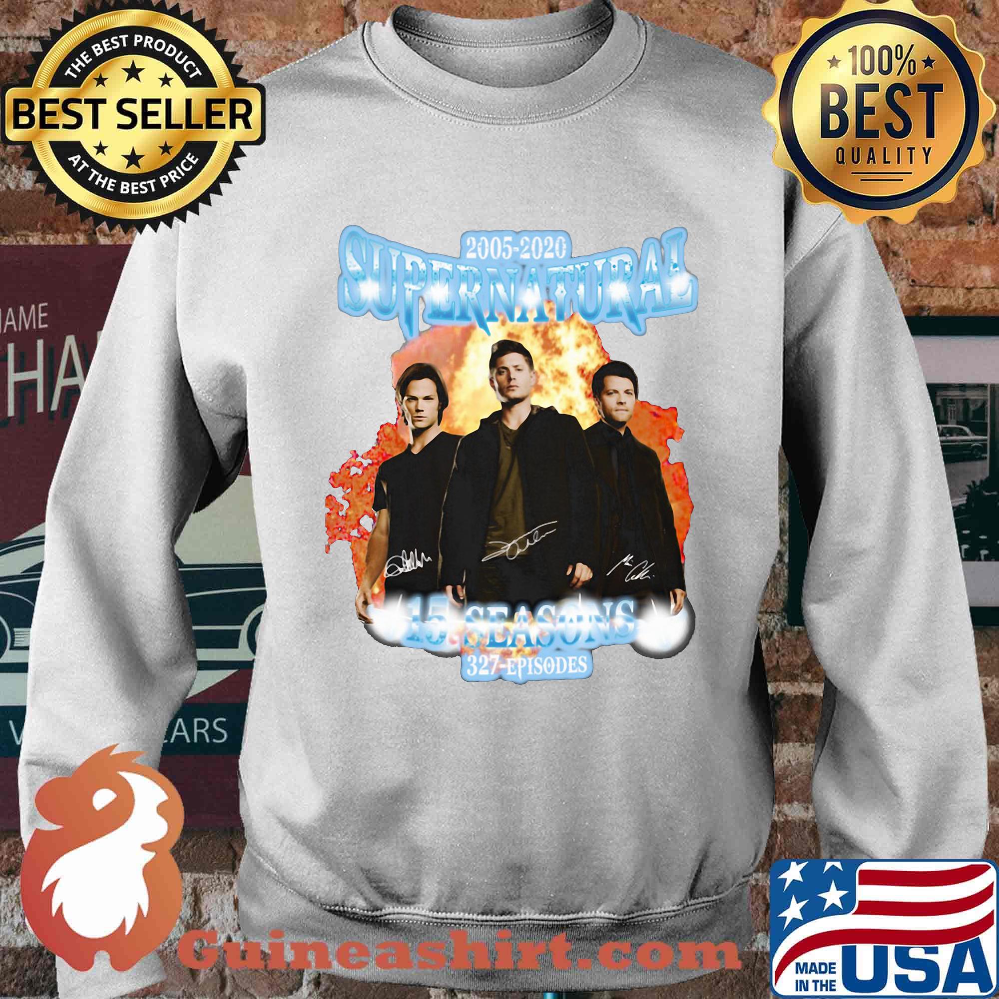 2005 2020 supernatural 15 seasons 327 episodes s Sweater