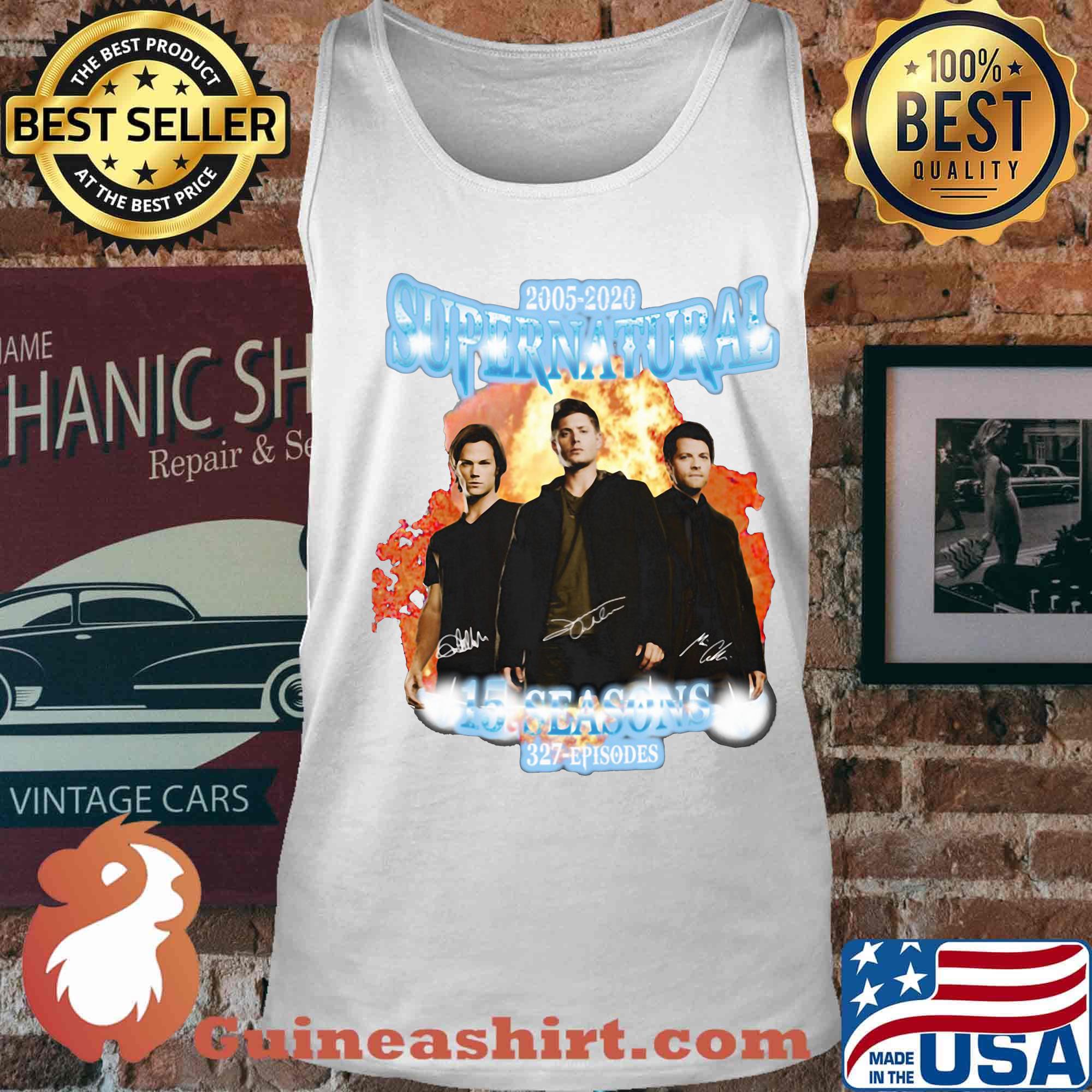 2005 2020 supernatural 15 seasons 327 episodes s Tank top
