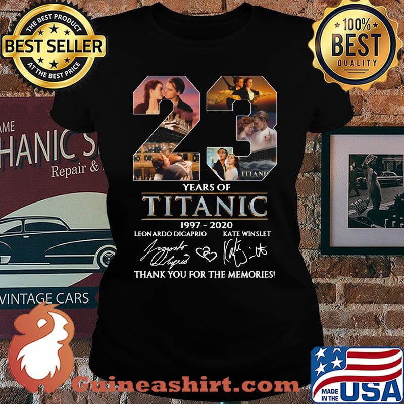 23 years of Titanic 1997-2020 Leonardo Dicaprio Kate Winslet signature s Laides