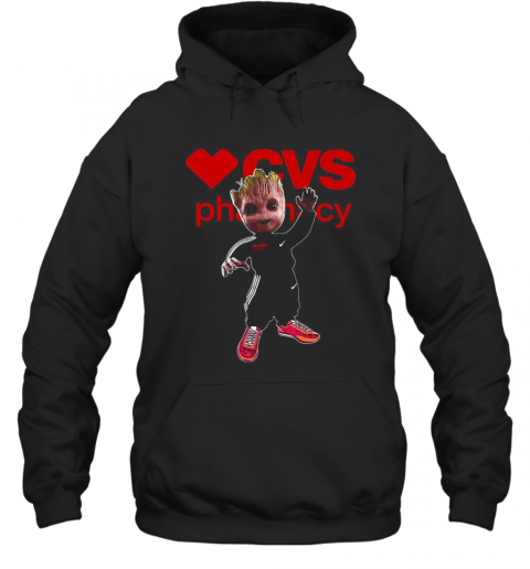 Baby Groot Cvs Pharmacy Logo T-Shirt Classic Mens T-shirt - Image 6