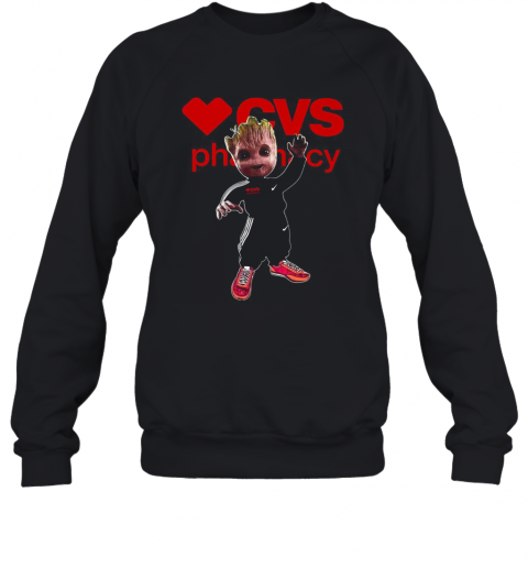 Baby Groot Cvs Pharmacy Logo T-Shirt Classic Mens T-shirt - Image 5