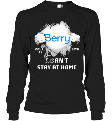 Berry I CanT Stay At Home Covid 19 2020 Superman T-Shirt Classic Mens T-shirt - Image 4