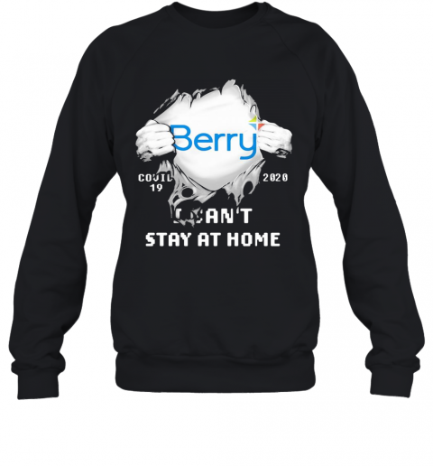 Berry I CanT Stay At Home Covid 19 2020 Superman T-Shirt Classic Mens T-shirt - Image 5
