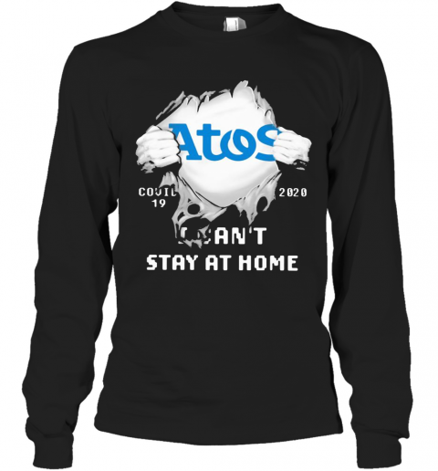 Blood Inside Me Atos Syntel Covid 19 2020 I CanT Stay At Home T-Shirt Classic Mens T-shirt - Image 4