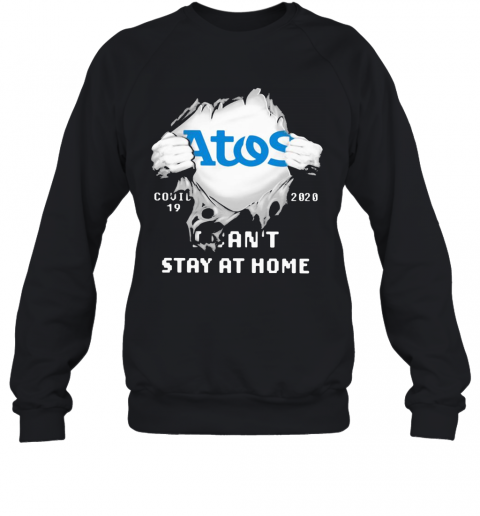 Blood Inside Me Atos Syntel Covid 19 2020 I CanT Stay At Home T-Shirt Classic Mens T-shirt - Image 5