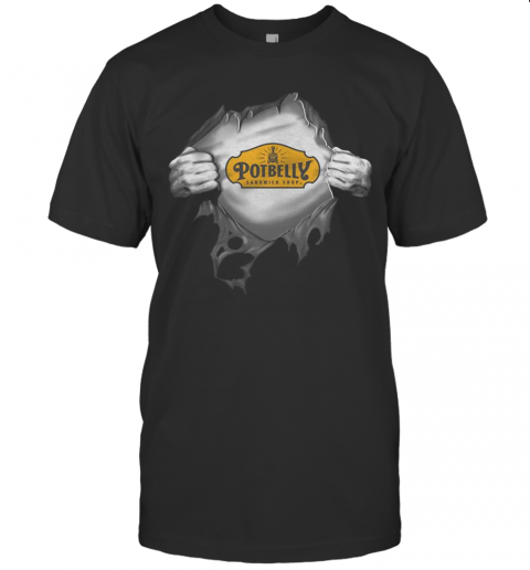 Blood Insides Potbelly Sanwich Shop T-Shirt Classic Mens T-shirt