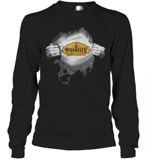 Blood Insides Potbelly Sanwich Shop T-Shirt Classic Mens T-shirt - Image 4