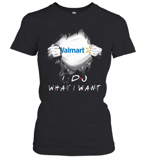 Blood Insides Walmart I Do What I Want T-Shirt Classic Mens T-shirt - Image 3