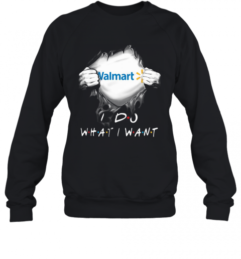 Blood Insides Walmart I Do What I Want T-Shirt Classic Mens T-shirt - Image 5