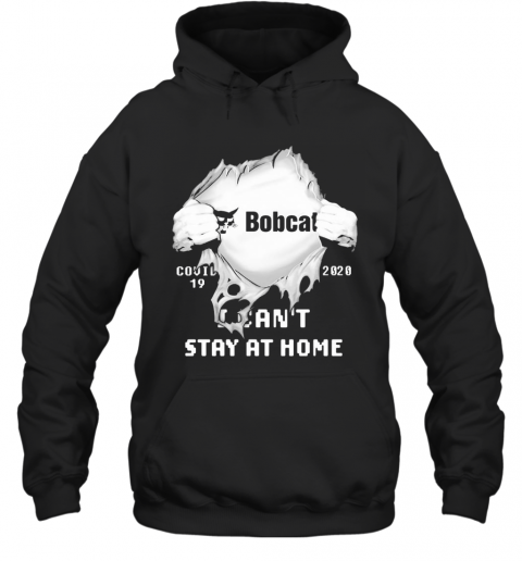 Bobcat I CanT Stay At Home Covid 19 2020 Superman T-Shirt Classic Mens T-shirt - Image 6
