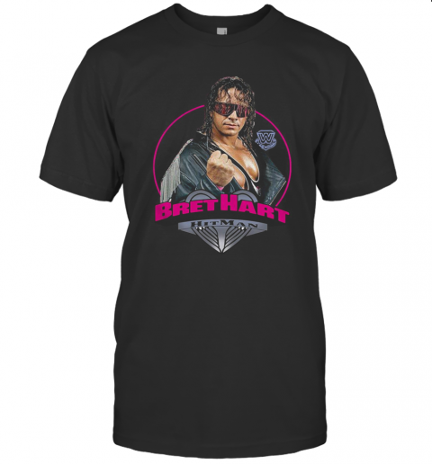 Bret Hart Hitman T-Shirt Classic Mens T-shirt