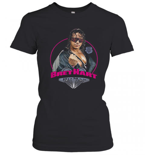 Bret Hart Hitman T-Shirt Classic Mens T-shirt - Image 3