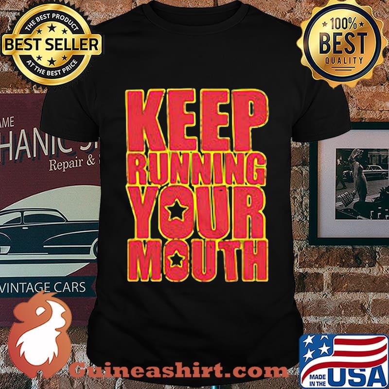 A day to remember merch keep running your mouth shirt