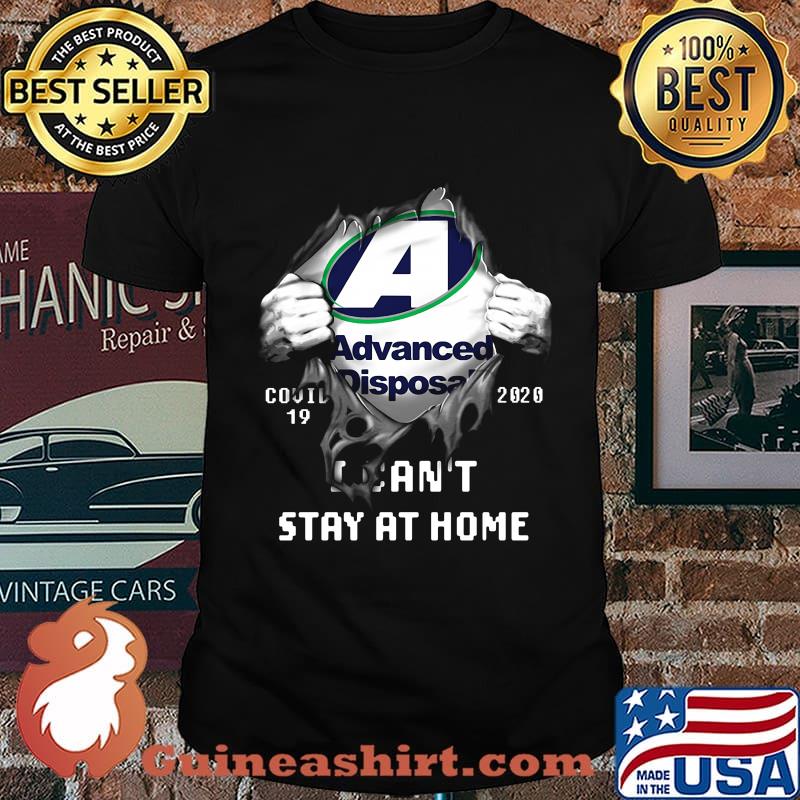Advanced Disposal I can't stay at home shirt