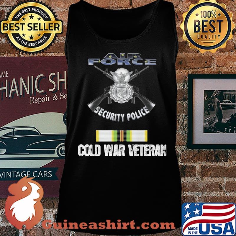 Air force security police cold war veteran s Tank top
