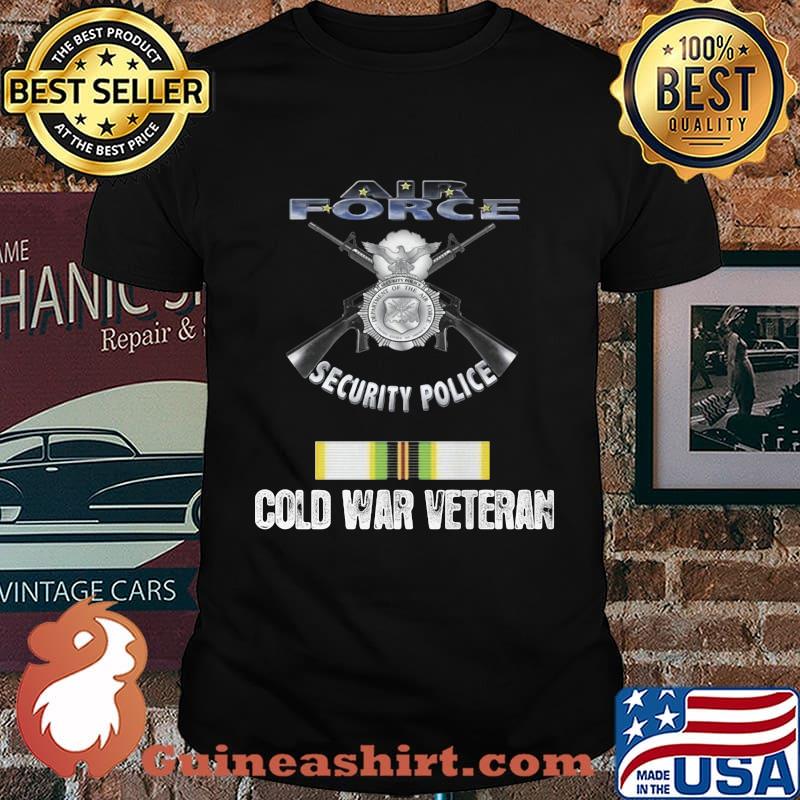 Air force security police cold war veteran shirt