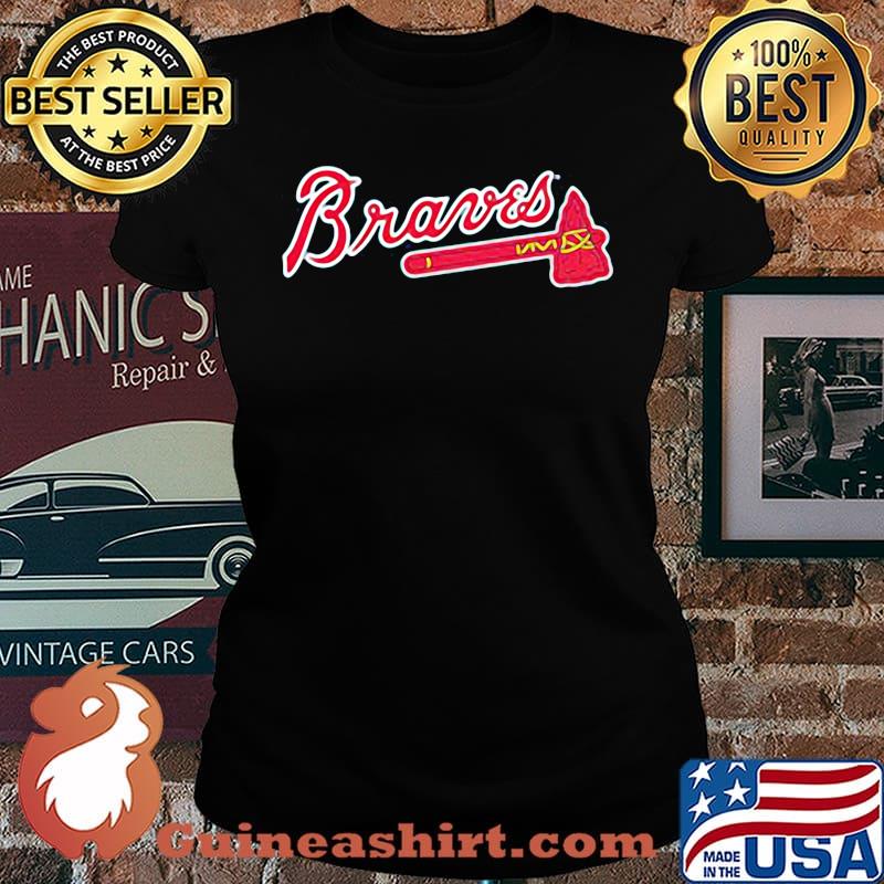 Atlanta braves logo black s Laides