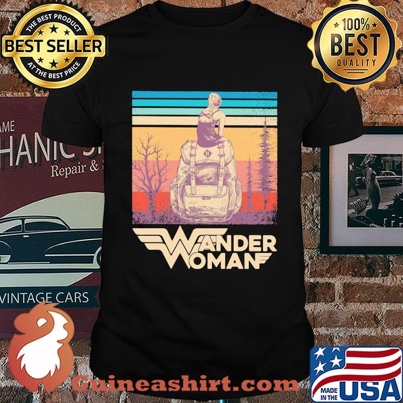 Bag wonder woman vintage retro shirt