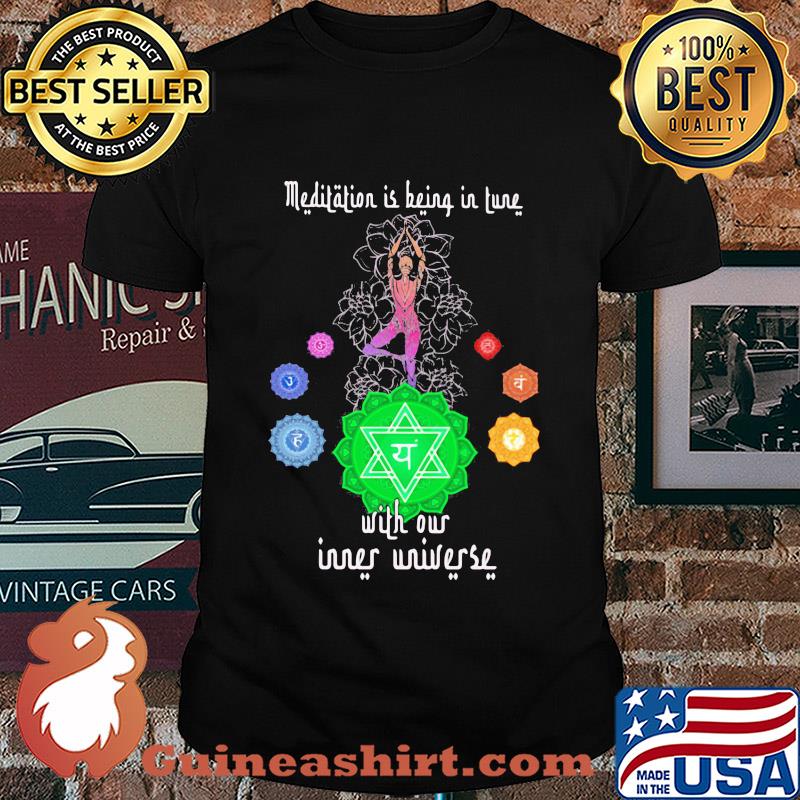 Ballet meditation is being in tune with your inner universe shirt